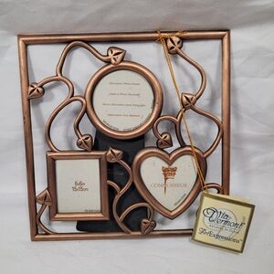 Via Vermont Art Expressions Copper Tone Photo Frame NWT